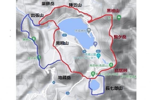 トレイルコースマップ