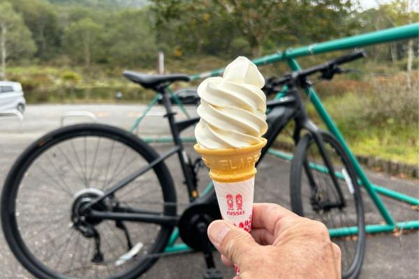 ⑦赤城山総合観光案内所のソフトクリーム