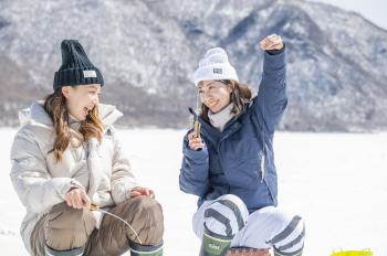 赤城山・氷上ワカサギ釣り15