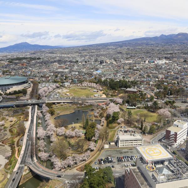 群馬県庁からの景色1