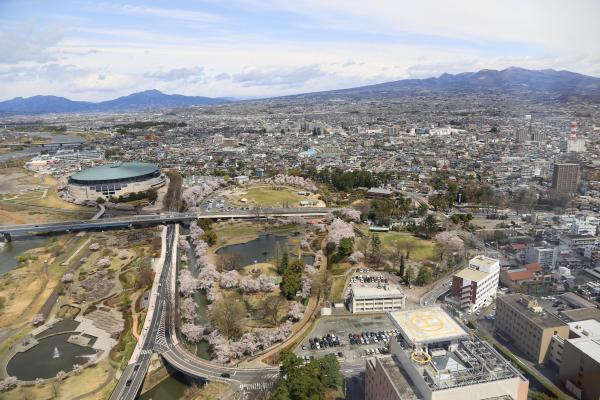 群馬県庁からの景色1