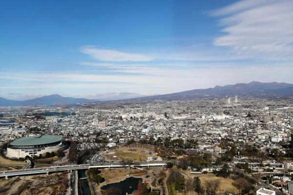 群馬県庁からの景色2